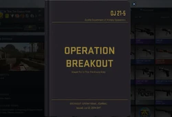 Operation Breakout journal cover