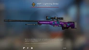 4x Tornado Chaos (Foil) on an AWP Lightning Strike (CS:GO Weapon Case)