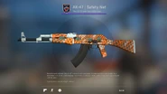 4x Forty Two on a AK-47 Safety Net (2018 Inferno Collection)