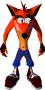 Crash Bandicoot as he appears in Crash Bandicoot