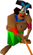 Papu Papu as he appears in Crash Bandicoot