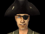 Pirate Captain Edward Dregg (The Sims 2)
