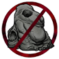 No Slime Mold Glyph