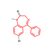 Mol 3016 depiction with the RDKit toolkit.