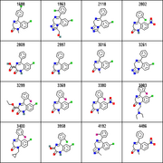 Aligned depictions with the Cactvs toolkit.