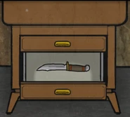 The Knife in Cube Escape: The Cave.