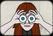 ElizabethEyes.png (1,017 KB) Elizabeth with the goat eyes in Rusty Lake Paradise.