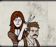 The Scissors in Rusty Lake Paradise.