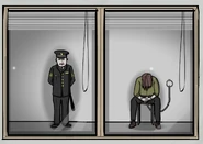 The Policeman in Cube Escape Case 23.