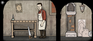 The workshop of the house in Rusty Lake: Roots.