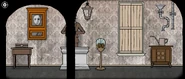 Part of the upstairs of the house in Rusty Lake: Roots.