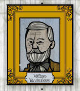 William's portrait in Rusty Lake: Roots.