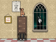 Mr. Rabbit's soul in Rusty Lake Hotel.