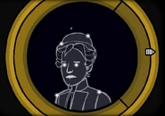 Emma in the stars in Rusty Lake: Roots.