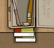 The Knife in Cube Escape: Harvey's Box.