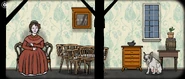Part of the upstairs of the house in Rusty Lake: Roots.