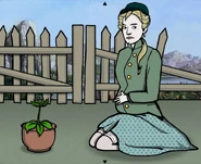 Emma pregnant in Rusty Lake: Roots.