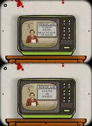 The Newscaster in Cube Escape: Seasons.