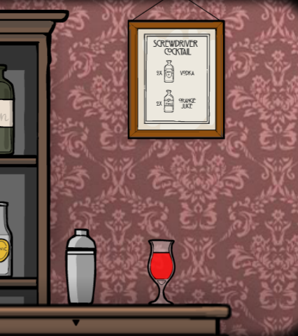 rusty lake hotel deer 8 onuce bottle