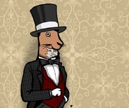 Mr. Rabbit in Rusty Lake Hotel.