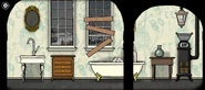 Part of the upstairs of the house in Rusty Lake: Roots.