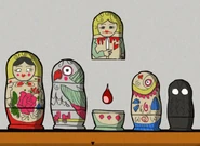 A drop of blood in Cube Escape: Case 23.