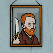 Van Gogh in Cube Escape: Arles.