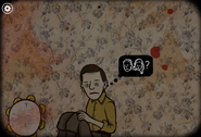 Young Leonard frightened in Rusty Lake: Roots.