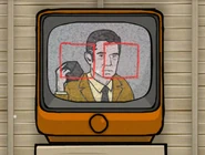 Dale on the Mill's television in Cube Escape: The Mill.