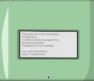 The inscription on Dale's brain jar in Cube Escape: Paradox.