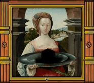 Caroline's painting in Cube Escape: Case 23.