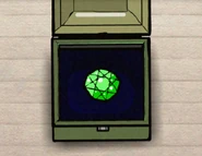 The Green Gem in Cube Escape: The Lake.