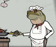 Mr. Toad in Rusty Lake Hotel.