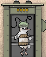 The Young Bird in Rusty Lake Hotel.