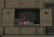 The Old Woman's death in Cube Escape: The Mill.