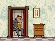Mr. Boar in Rusty Lake Hotel.