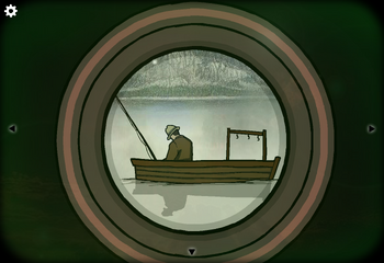 Fisherman empty
