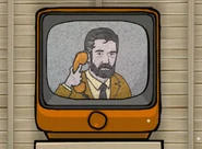 Dale on the Mill's television in Cube Escape: The Mill.