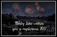 The Rusty Lake New Year's Card.