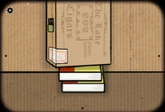 The Cigar box in Cube Escape: Harvey's Box.