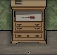 The Screwdriver in Cube Escape: Paradox.