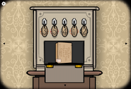 The Cigar box in Rusty Lake Hotel.