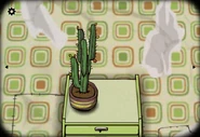 Cactus in Winter in Cube Escape: Seasons.