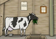 The Cow in Cube Escape: The Mill.