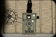 The Black Cube in Cube Escape: The Mill.