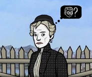 Emma worrying about Frank in Rusty Lake: Roots.