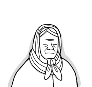 Yuliana Kazantseva in The White Door.