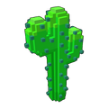 a green prickly cacti.