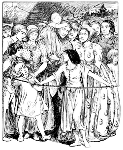 Page 46 illustration in fairy tales of Andersen (Stratton)