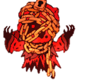 Lock enemy without background